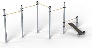 Спортивный комплекс Romana 501.30.01 для уличной площадки