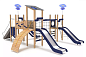 Игровой комплекс Оптимум-Эко ИК.008 для детской площадки