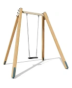 качели одинарные вст 5811 для уличной площадки