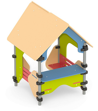 Игровой домик Romana 057.72.00 для детских площадок