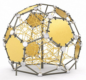 пространственная канатная конструкция ат-54.01 с полусферами 