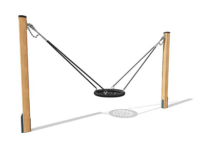 качели гнездо малое вст 5814 для уличной площадки