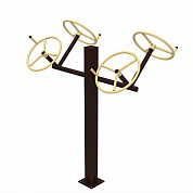 уличный тренажер sport-fora рули yt23 для спортивной площадки