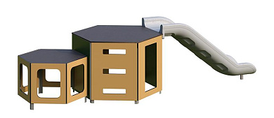 Игровой комплекс Romana 115.06.10 для уличных площадок