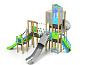 Игровой комплекс ЛД073003М для детей 6-12 лет для уличной площадки