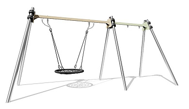 качели гнездо вст 5818/1 комбинированные для уличной площадки