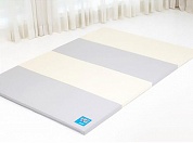 коврик-мат складной alzipmat color folder eco duo grey детский