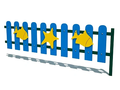 ограждение тип 2 для детской площадки