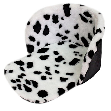 утеплитель меховой далматинец для санок 