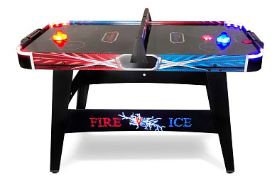 игровой стол - аэрохоккей winner fire & ice 4 фута 