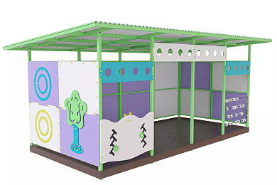 беседка sweetplay нт.сп001 для детской площадки