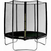 батут с внешней сеткой капризун 10ft black