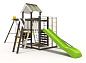 Детская деревянная площадка Igragrad X2 для дачи