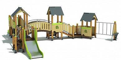 игровой комплекс мк-08 от 1 до 5 лет для детской площадки