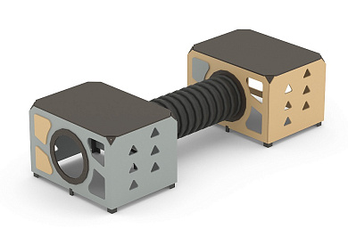 Игровой модуль Romana 115.20.00 для уличных спортивных площадок