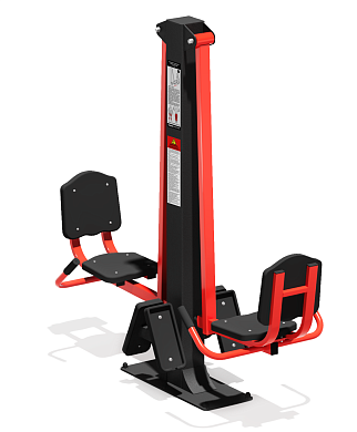 Уличный тренажер Двойной жим ногами УТ-04/04 для спортивной площадки уличный тренажер двойной жим ногами ут-04/04 для спортивной площадки