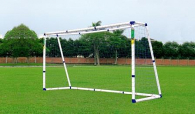 профессиональные  футбольные ворота proxima  из пластика jc-366, размер 12/8 футов
