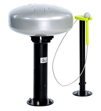 музыкальный макет барабан koala с молоточком для детской площадки