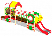 детский игровой комплекс локомотив кд065 для детских площадок