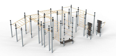 Спортивный комплекс Romana 501.74.01 для уличной площадки