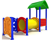 игровой комплекс дворик 1 для детской площадки