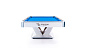 Стол-пул Rasson Victory II Plus 8 футов белый с плитой