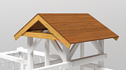 дополнительный модуль савушка крыша деревянная