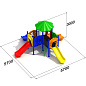 Детский комплекс Мотылек 3.3 для игровой площадки