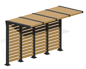 пергола лиана пм-50 для парков и зон отдыха