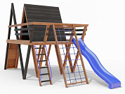 детская площадка максон шалаш деревянная 3 для дачи