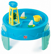 детский столик step2 с водяной мельницей для игр с водой