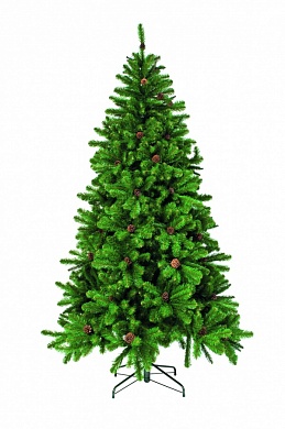 елка новогодняя triumph императрица с шишками 73262 200 см
