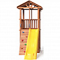 Детская деревянная площадка Можга Спортивный городок 4 СГ4 крыша дерево 