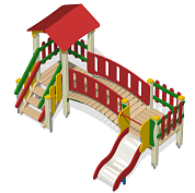 игровой комплекс ик-86 для детской площадки