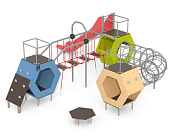 детский игровой комплекс romana 115.92.00 для детских площадок
