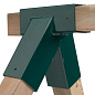 Каркас Хит деревянный с металлической балкой 2 м