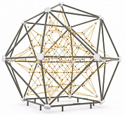 пространственная канатная конструкция ат-17.01 с полусферами 