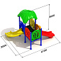 Детский комплекс Лимпопо 3.2 для игровой площадки