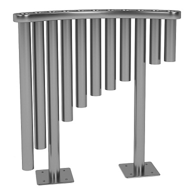 музыкальный инструмент трубофон эко-291008 для детской площадки