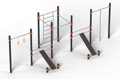 Спортивный комплекс Romana 501.29.01 для уличной площадки