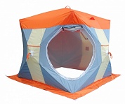 палатка рыбака нельма-куб 2 люкс двухслойная