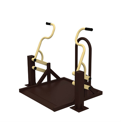 уличный тренажер sport-fora жим на платформе yt19 для спортивной площадки