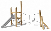 игровой комплекс эко 071010 для детской площадки