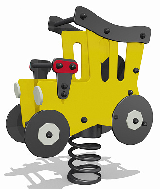 качалка на пружине трактор мг 0206 для детской площадки