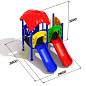 Детский комплекс Лимпопо 2.2 для игровой площадки