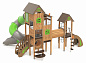 Игровой комплекс Н24.07102 для детей 6-12 лет для уличной площадки