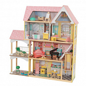 кукольный дом kidkraft особняк лола с мебелью 30 элементов интерактивный для барби