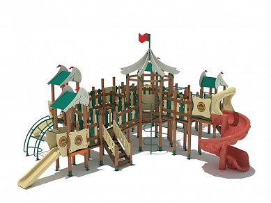игровой комплекс дгс море от 5 лет для детской площадки