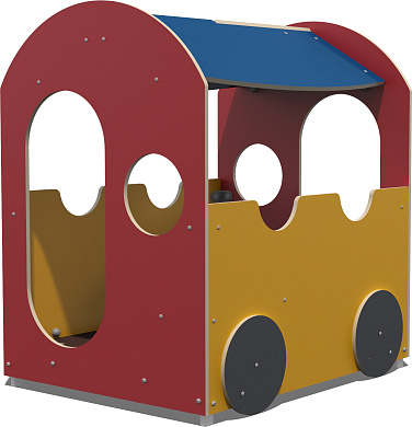 игровой макет вагон дс003 для детской площадки