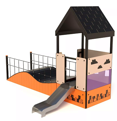 детский комплекс premium-eco дг.прм21 для игровой площадки